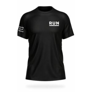 Run Collective Short Sleeve Running Shirt Mens - Black