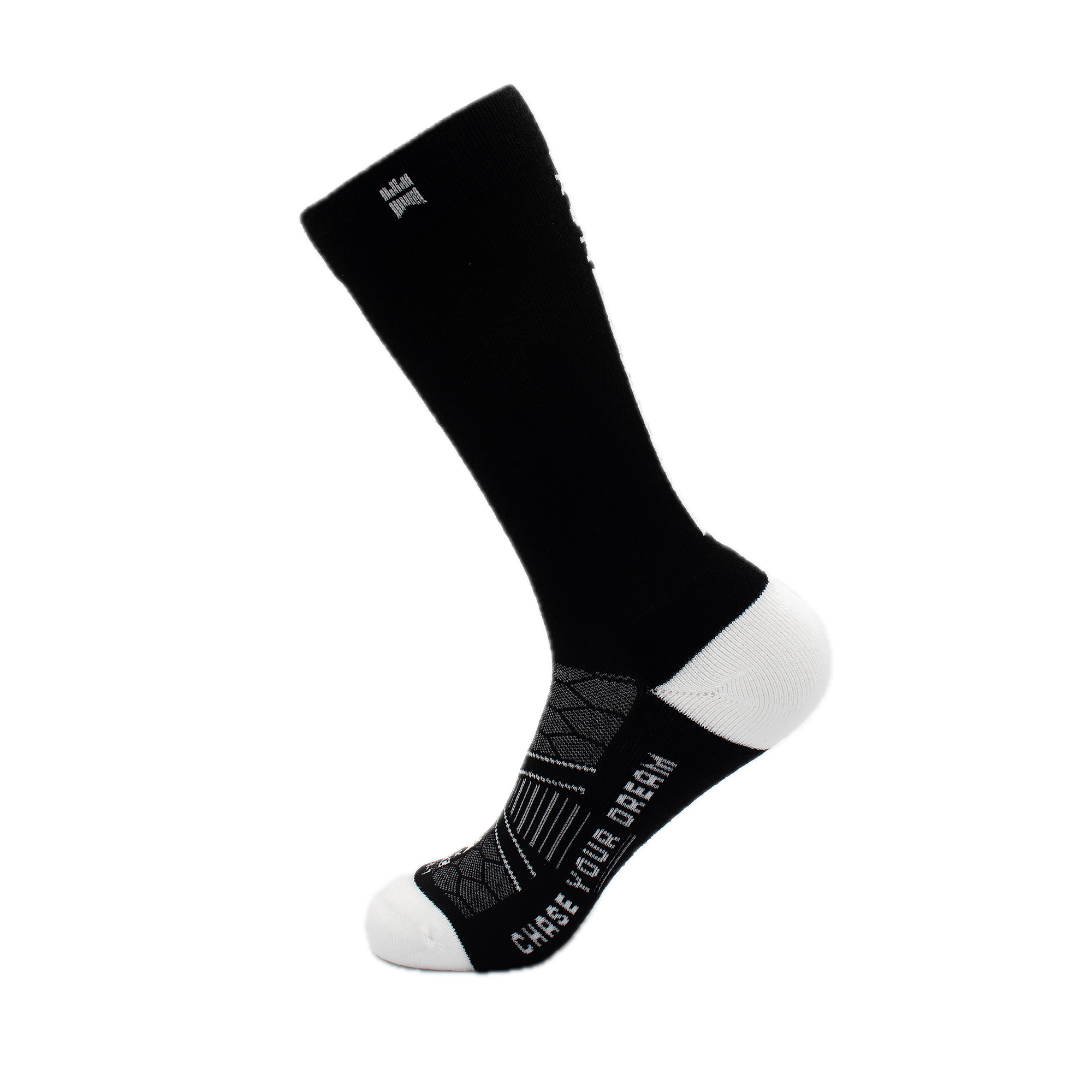 Gilnokie Crew Socks - Run Collective Black - Image 3