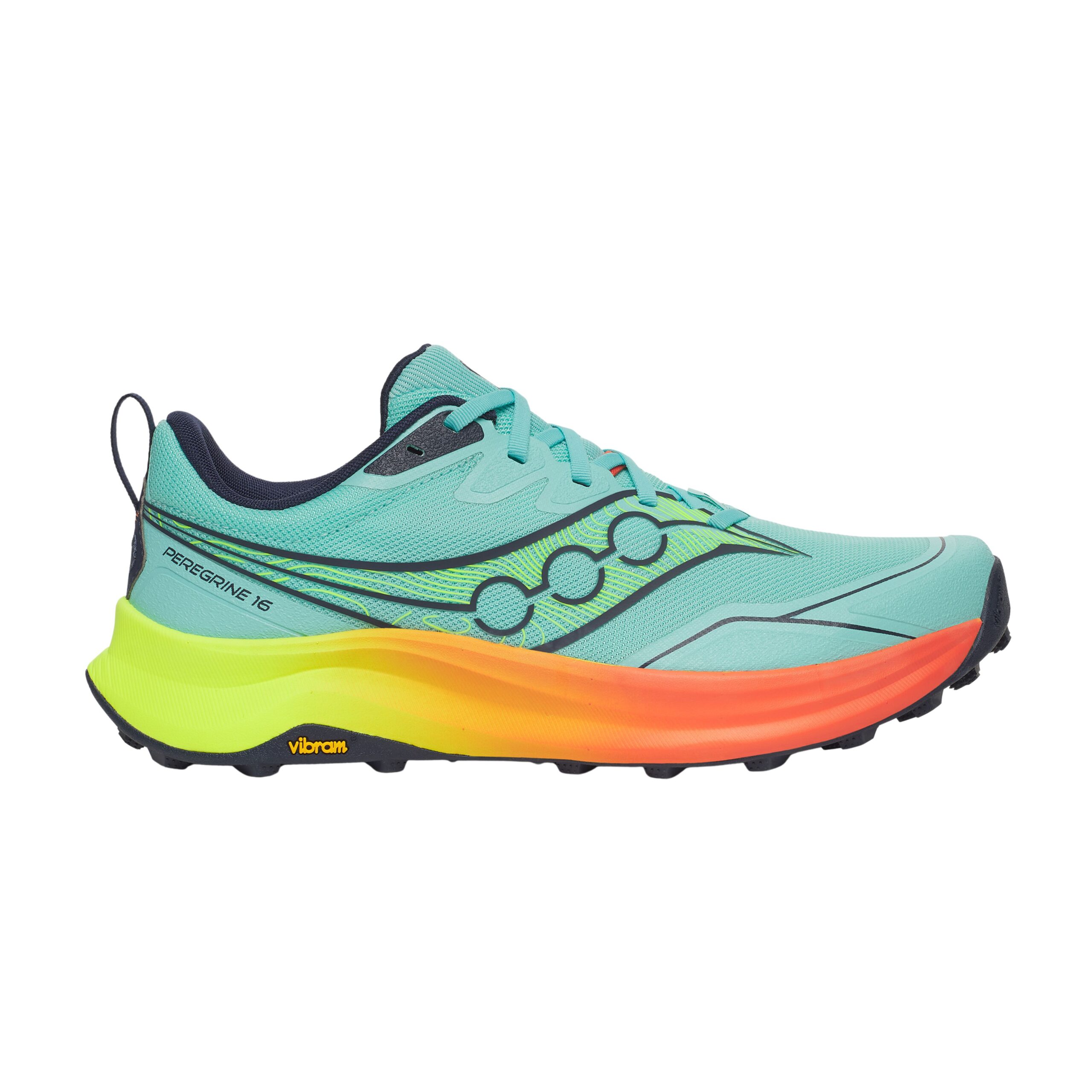 Saucony Peregrine 16 Mens - Teal