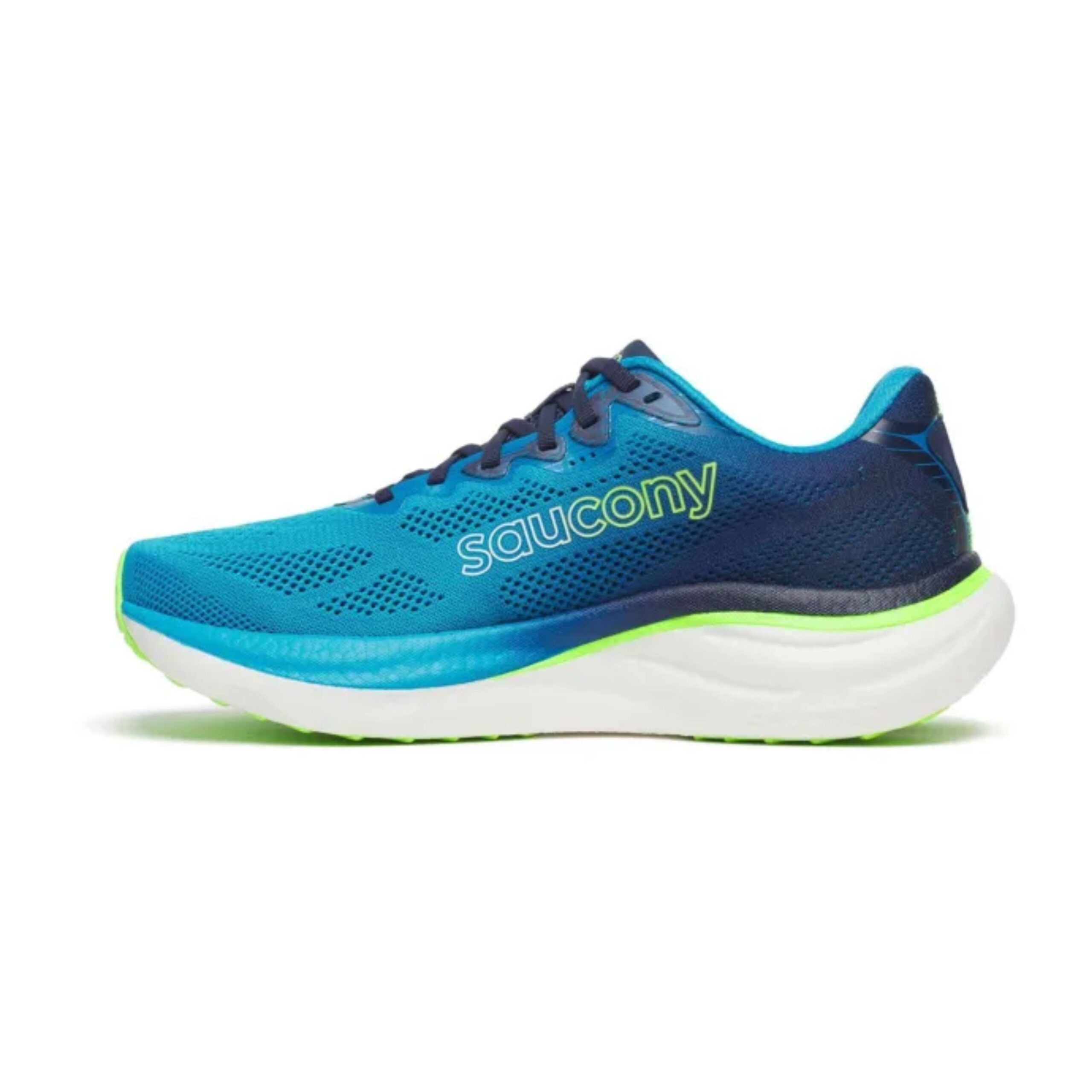 Saucony Ride 19 Mens - Blue - Image 2