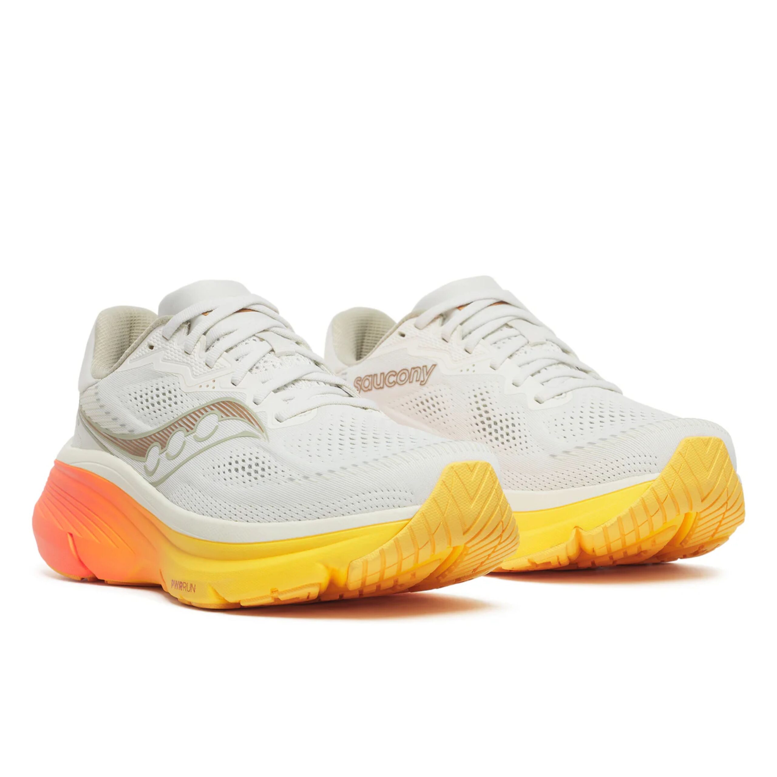 Saucony Guide 19 Mens - White - Image 3
