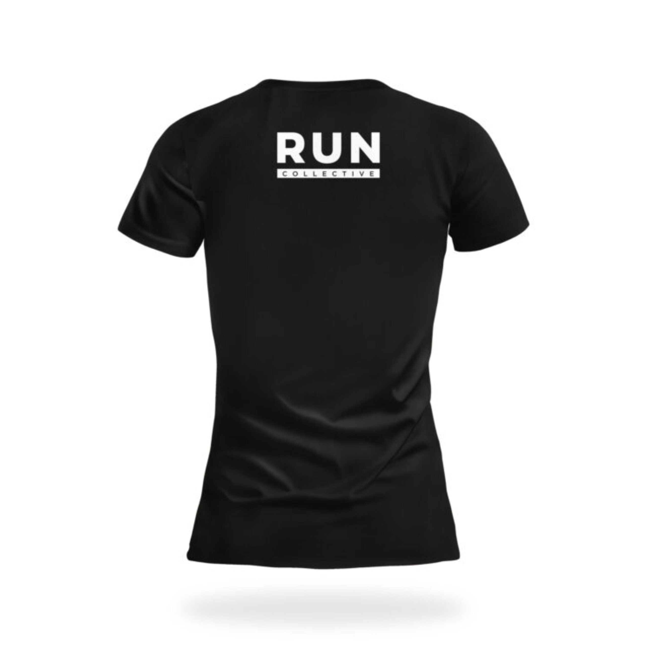 Run Collective Running Shirt Womens - Black - Image 2