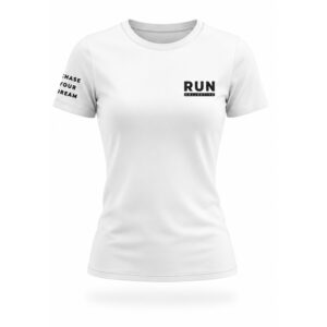 Run Collective Short Sleeve Running Shirt Womens - White