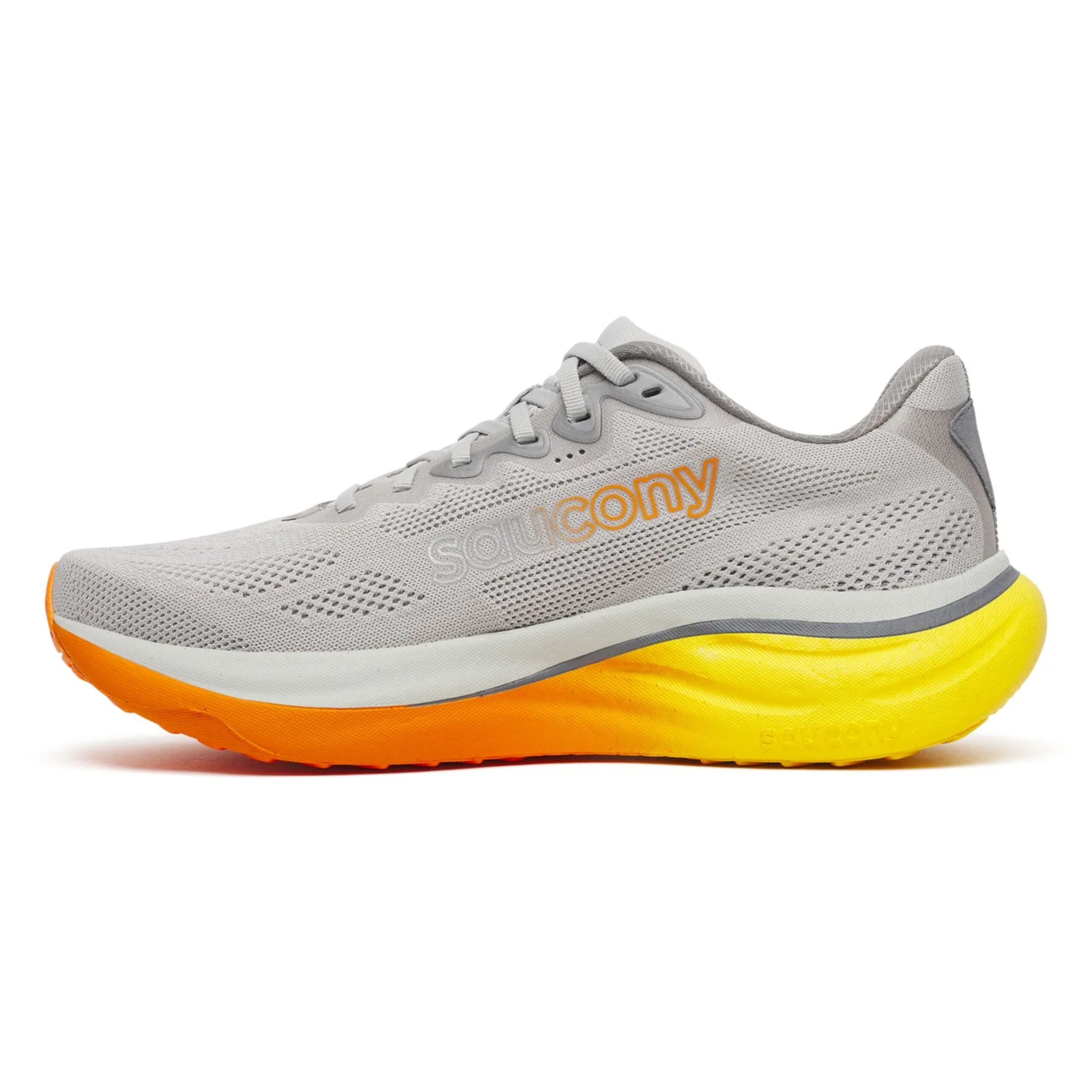 Saucony Ride 19 Mens - Grey - Image 2