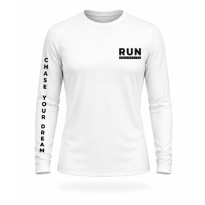 Run Collective Long Sleeve Running Shirt Womens - White