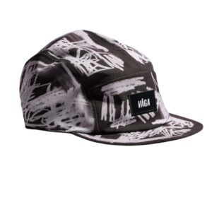 Vaga Scribble Cap -Black/White